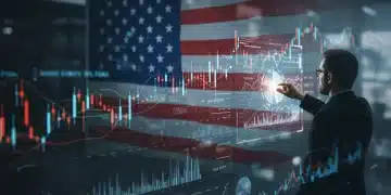 2025 US Bond Market: Interest Rate Projections & Investment Dynamic visual of US bond market trends and interest rate movements for 2025.
