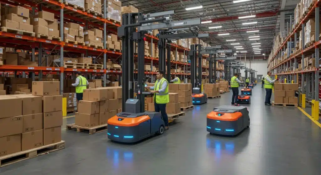 Future of Robotics: 4 Key Trends in US Logistics by 2025