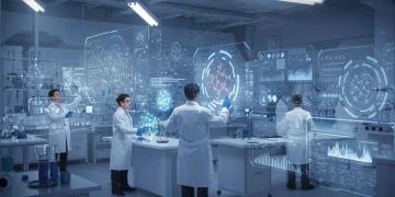 AI in Drug Discovery: Accelerating US Pharma Research by 20% AI-powered drug discovery acceleration in US labs