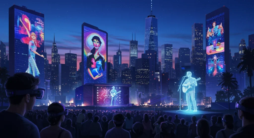 AI’s Creative Shift: American Art, Music, Entertainment 2025