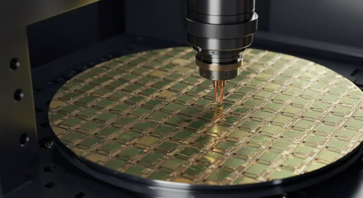 Nanoscale precision on silicon wafer for advanced electronics