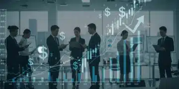 Business professionals analyzing volatile commodity market data for hedging strategies in 2026